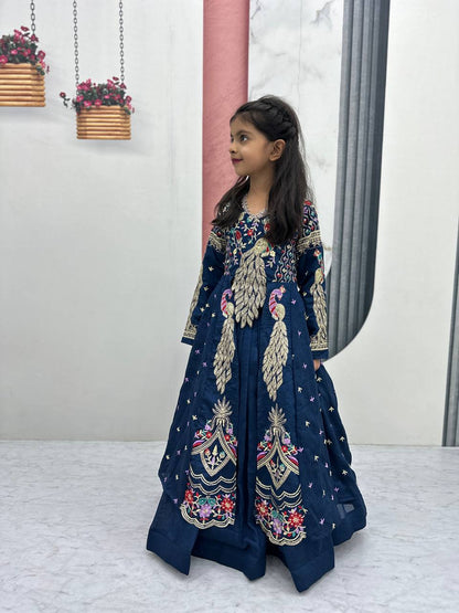 Kiara Midnight Blue Royal Lehenga Set