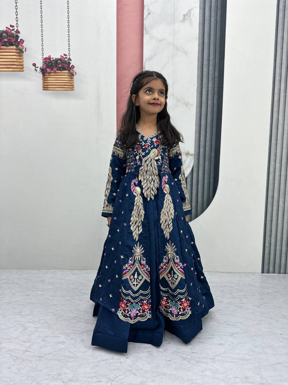 Kiara Midnight Blue Royal Lehenga Set
