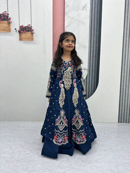 Kiara Midnight Blue Royal Lehenga Set