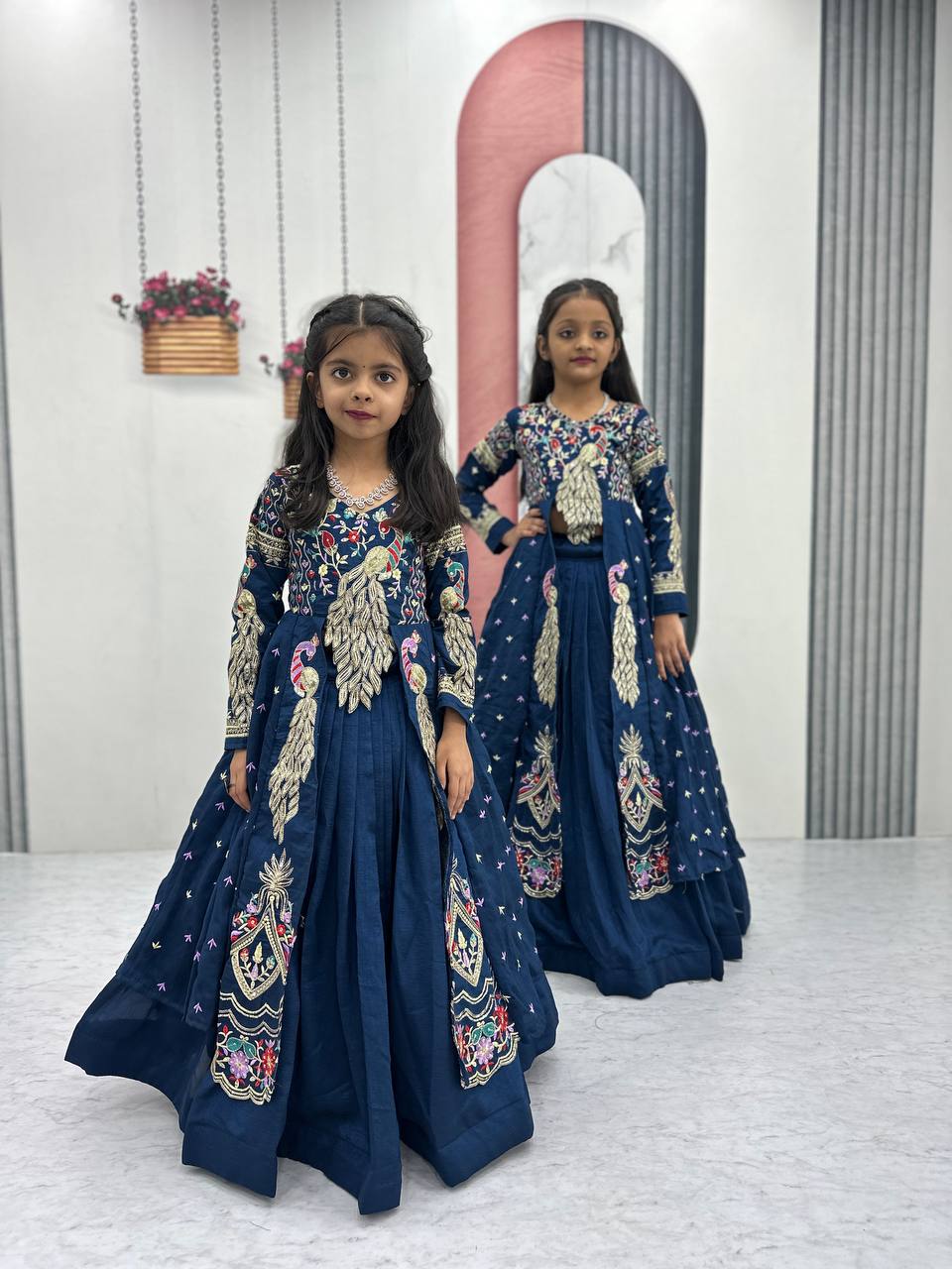 Kiara Midnight Blue Royal Lehenga Set