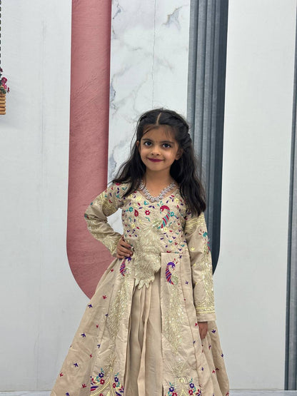 Anaya Ivory Bloom Festive Lehenga Set