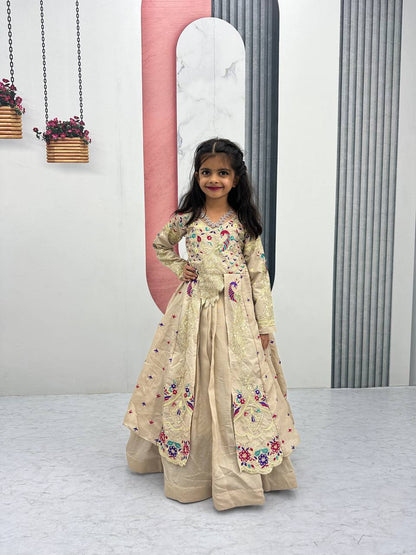 Anaya Ivory Bloom Festive Lehenga Set
