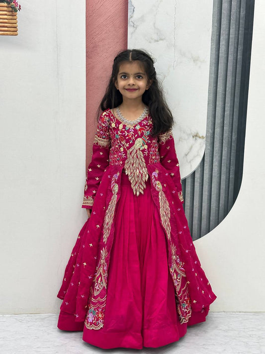 Aarohi Royal Magenta Lehenga Set