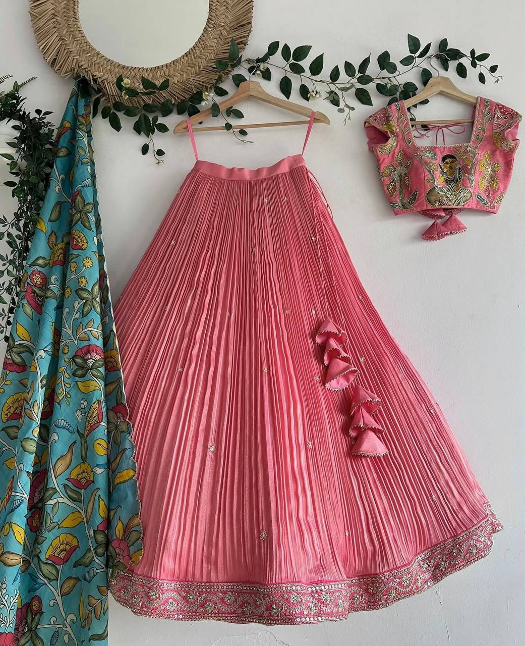 Aarohi Blush Crush Lehenga Choli Set
