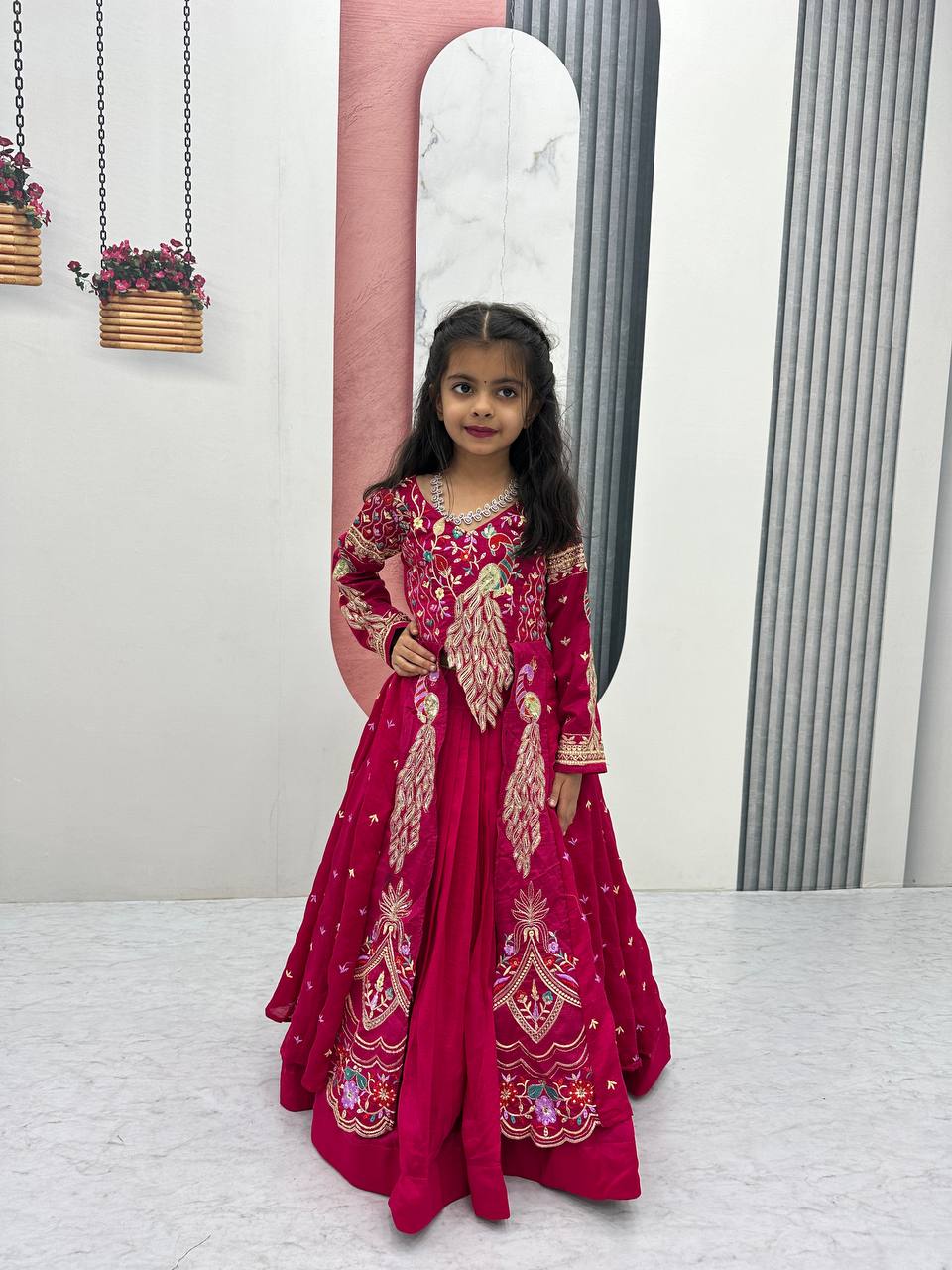 Aarohi Royal Magenta Lehenga Set