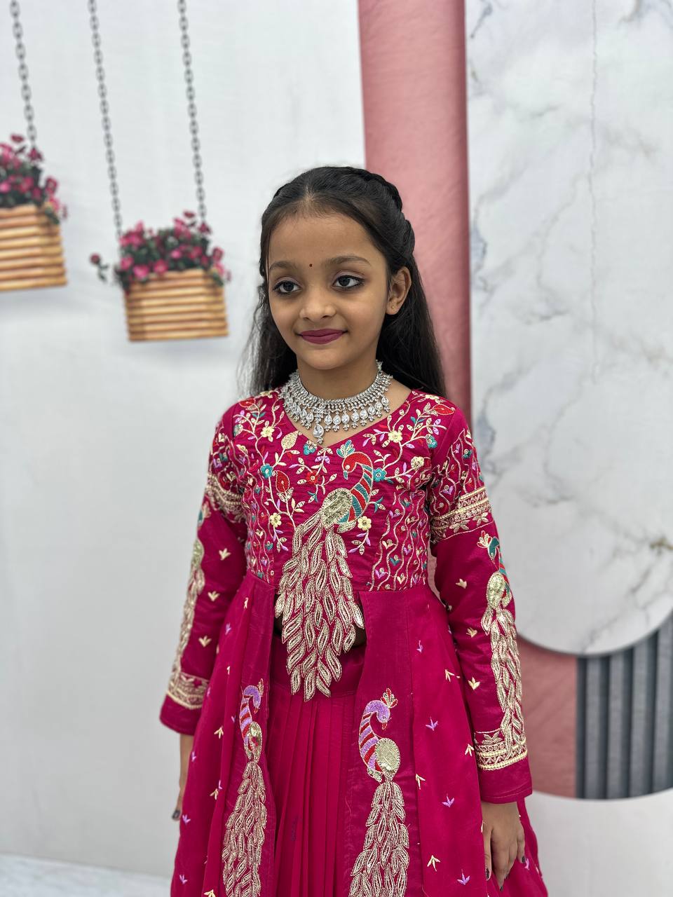 Aarohi Royal Magenta Lehenga Set