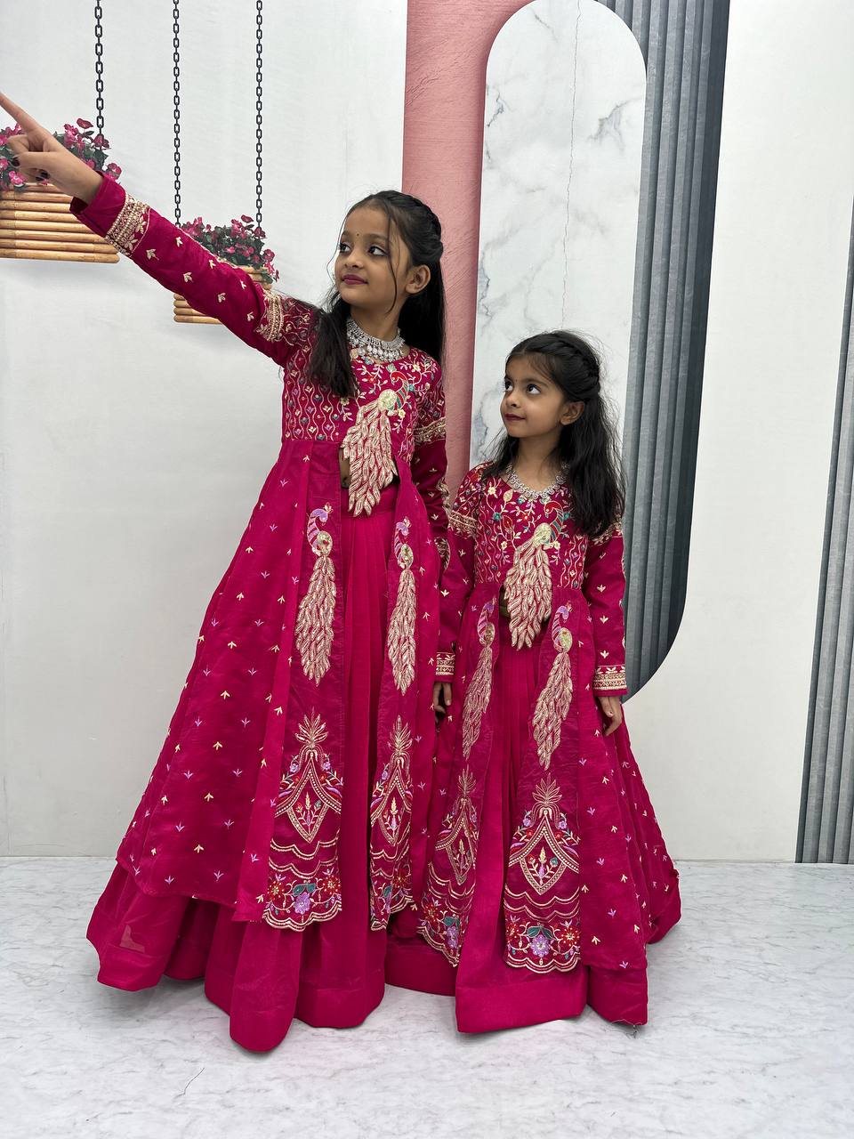 Aarohi Royal Magenta Lehenga Set