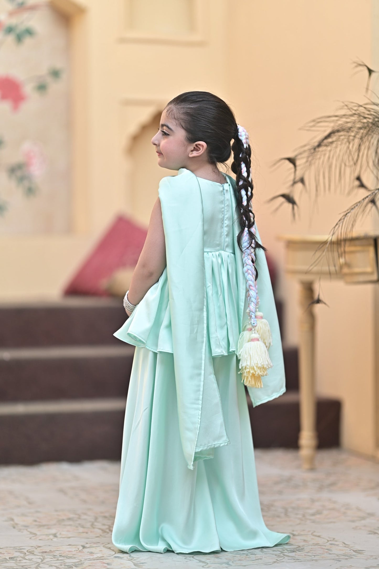 Moonlight Princess Festive Kurti Sharara Dupatta Set